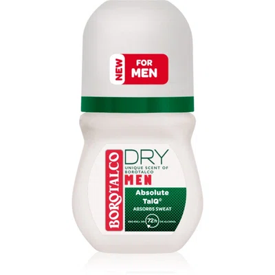 Borotalco MEN Dry kuličkový deodorant roll-on 72h vůně Original 50 ml