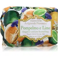 Saponificio Artigianale Fiorentino Grapefruit and Lime Perfumed Soap přírodní tuhé mýdlo 200 g