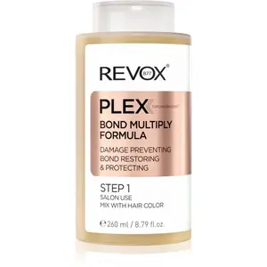 Revox B77 PLEX Bond Multiply Formula. Step 1 ochranná péče pro poškozené, chemicky ošetřené vlasy 260 ml