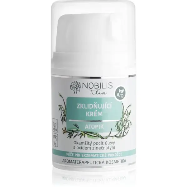 Nobilis Tilia Atopik zklidňující krém pro velmi suchou citlivou a atopickou pokožku 50 ml