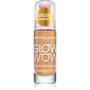 Dermacol GLOW WOW Golden Illuminator rozjasňující fluid 20 ml