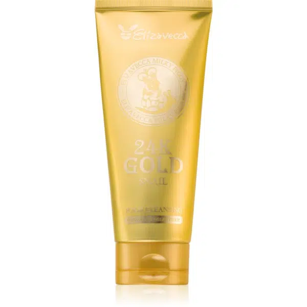 Elizavecca Milky Piggy 24K Gold Snail Cleansing Foam jemná čisticí pěna 180 ml
