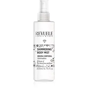 Revuele Shimmering Body Mist rozjasňující mlha na tělo odstín Silver 200 ml