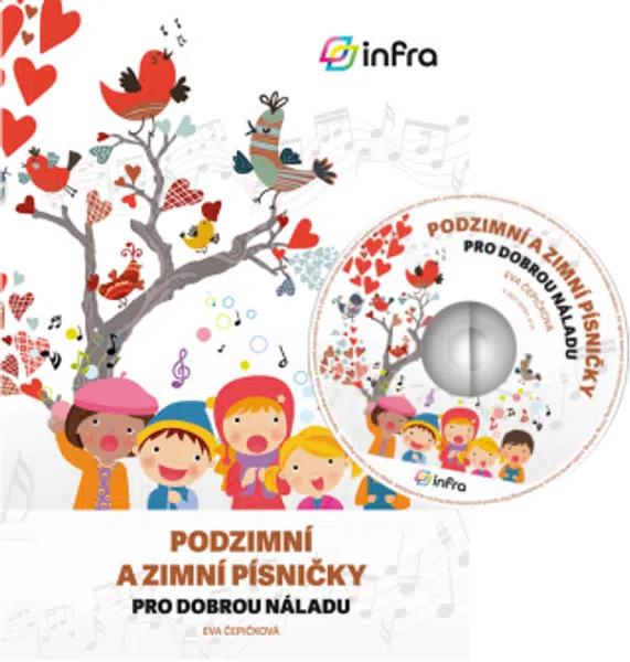 Podzimní a zimní písničky pro dobrou náladu – zpěvník s CD - Eva Čepičková