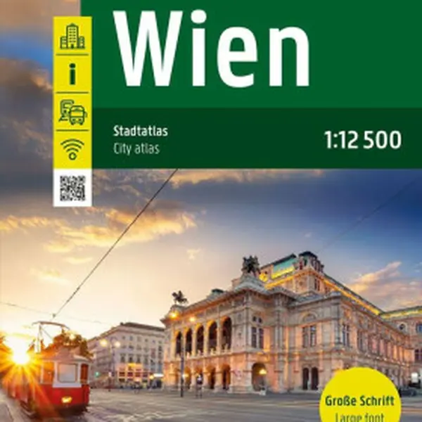 Vídeň 1:12 500 / obří plán města