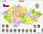 Česká republika kraje - Vzdělávací puzzle
