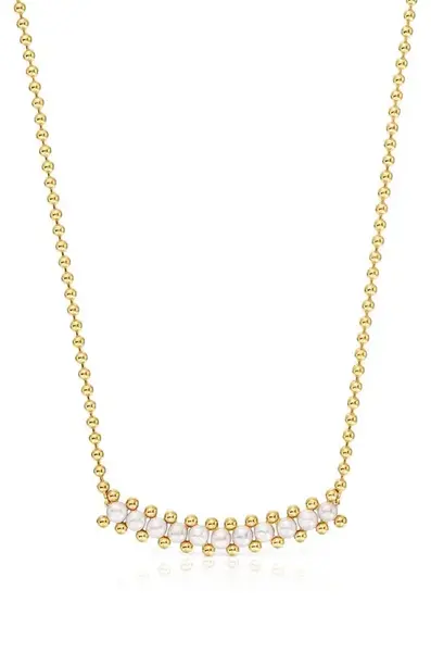 Pozlacený stříbrný náhrdelník Tous