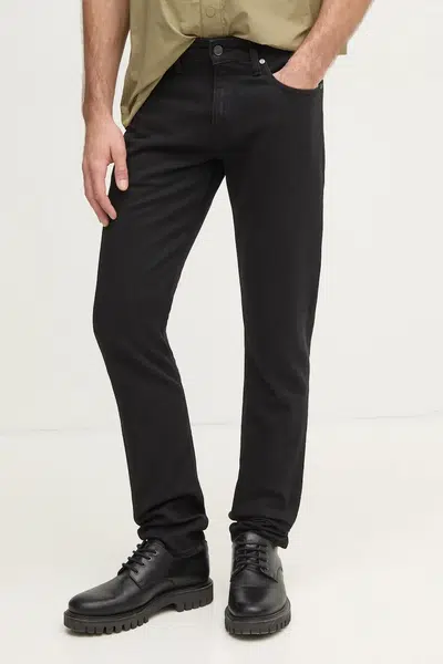 Džíny Calvin Klein pánské, černá barva, K10K111239
