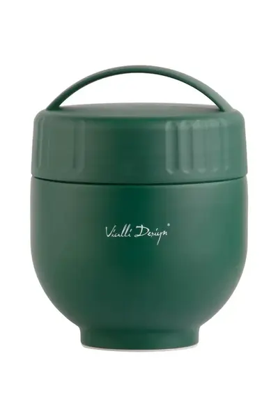 Termoska s nádobkou a lžičkou Vialli Design Fuori 680 ml