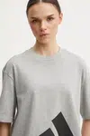 Tričko adidas Essentials šedá barva, JG8738