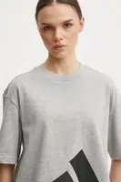 Tričko adidas Essentials šedá barva, JG8738