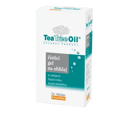 Dr. Müller Tea Tree Oil Čisticí gel na obličej 200 ml