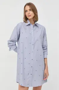 Bavlněné šaty Karl Lagerfeld