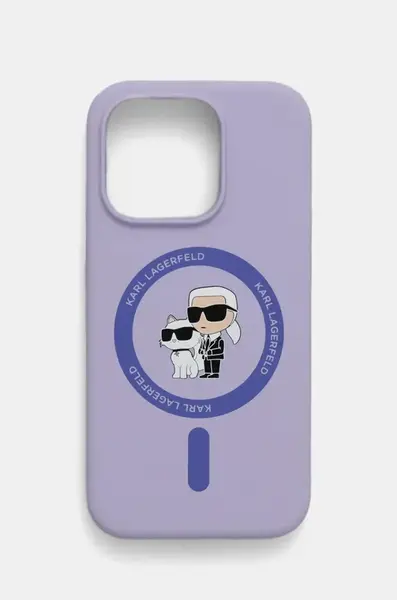 Obal na telefon Karl Lagerfeld iPhone 15 Pro 6.1