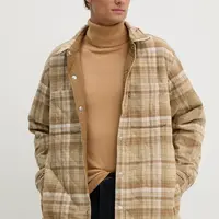Oboustranná džínová bunda Levi's hnědá barva, A8553