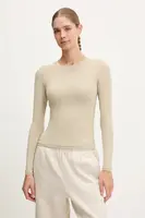 Tričko s dlouhým rukávem P.E Nation Foundation LS dámské, šedá barva, 243L265