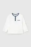 Dětské bavlněné tričko s dlouhým rukávem Mayoral