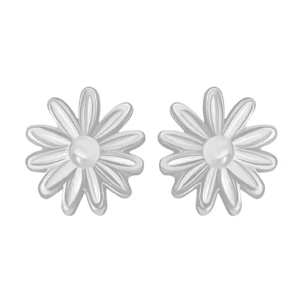 Stříbrné náušnice Lilou Flowers