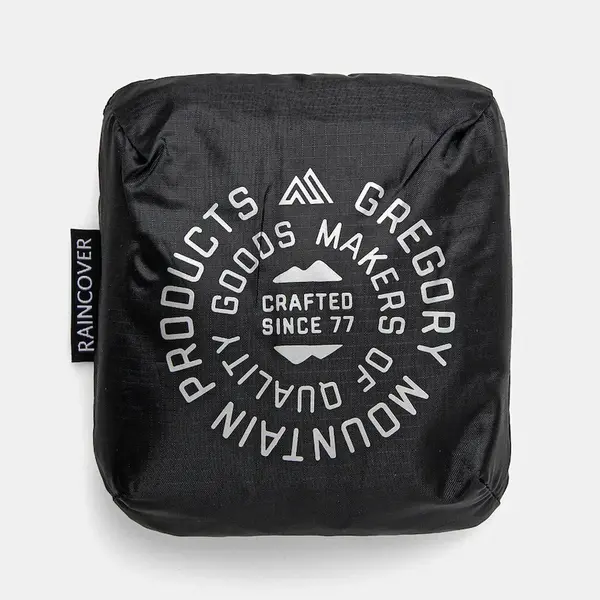 Pláštěnka na batoh Gregory Raincover 30-50L černá barva, RAINCOVER.30/50L