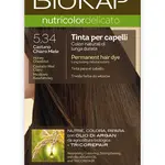 BIOKAP Nutricolor Delicato 5.34 Medová kaštanová barva na vlasy 140 ml