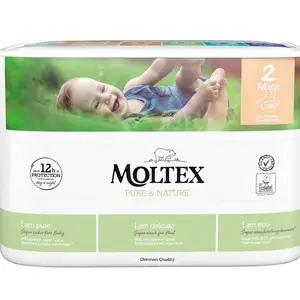 Moltex Pure & Nature Mini 3-6 kg dětské pleny 38 ks