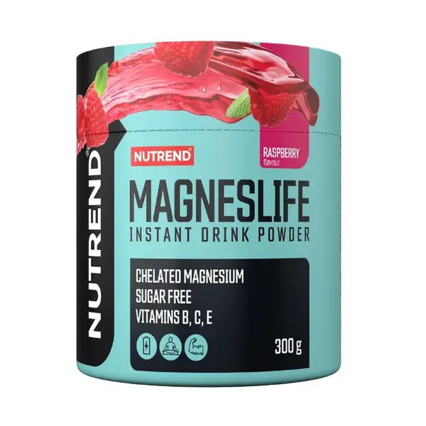 Nutrend Magneslife Instant Drink Powder malina 300 g