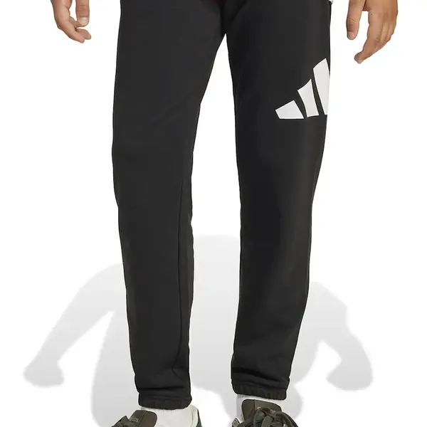 Dětské tepláky adidas černá barva, s potiskem, JD2090
