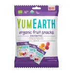 YumEarth BIO Ovocné želé bonbony mini balení mix příchutí 10x19,8 g