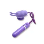 Lady Dreams Minivibrátor a návleky - Zoe Set purple