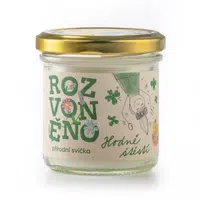 Rozvoněno Vonná svíčka - Hodně štěstí (130 ml)