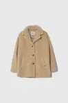 Dětský kabát Pepe Jeans béžová barva