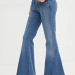 Džíny Liu Jo dámské, high waist, UA5091 D4925