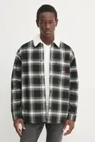 Bunda Tommy Jeans pánská, černá barva, přechodná, DM0DM20241