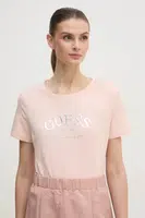 Tričko Guess MARGOT růžová barva, V5RI16 J1314