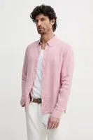 Lněná košile Michael Kors