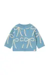 Dětský bavlněný kardigan Tinycottons BOWS CARDIGAN BABY