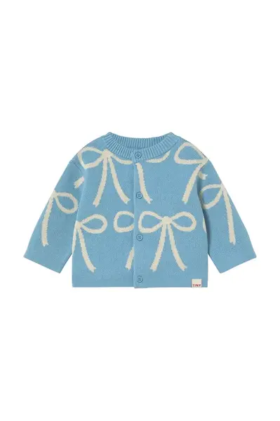 Dětský bavlněný kardigan Tinycottons BOWS CARDIGAN BABY