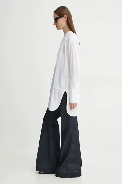 Bavlněná košile Day Birger et Mikkelsen Blaze bílá barva, relaxed, se stojáčkem, DAY65243548