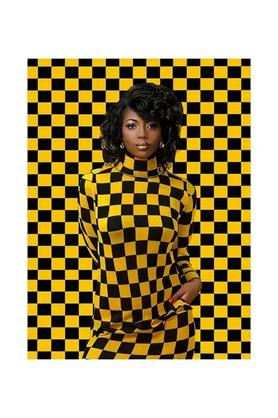 Grafika na akrylovém skle A.I Art HARTMAN Black Magic Woman 06, 46 x 61 cm