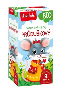Apotheke Dětský čaj průduškový BIO 20x1,5 g