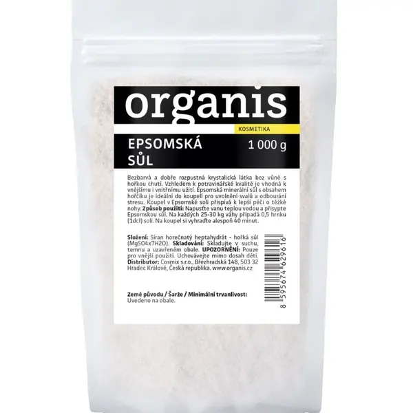 Organis Epsomská sůl 1000 g