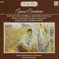 Česká filharmonie/Václav Neumann – Operní předehry / Mozart, Bizet, Rossini, Beethoven, Smetana, Dvořák, Glinka,