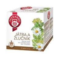 Teekanne Játra a žlučník bylinný čaj porcovaný 10x2 g