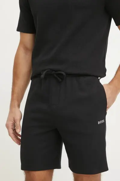 Šortky BOSS Waffle Shorts
