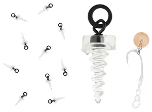 Zfish vrtáček s obratlíkem a kroužkem 10 ks