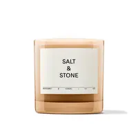Salt & Stone Candle Bergamot & Hinoki parfémová svíčka 240 g