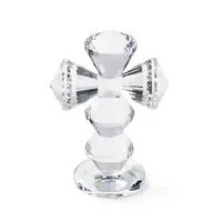 Natural Quartz Crystal Cross Figurines