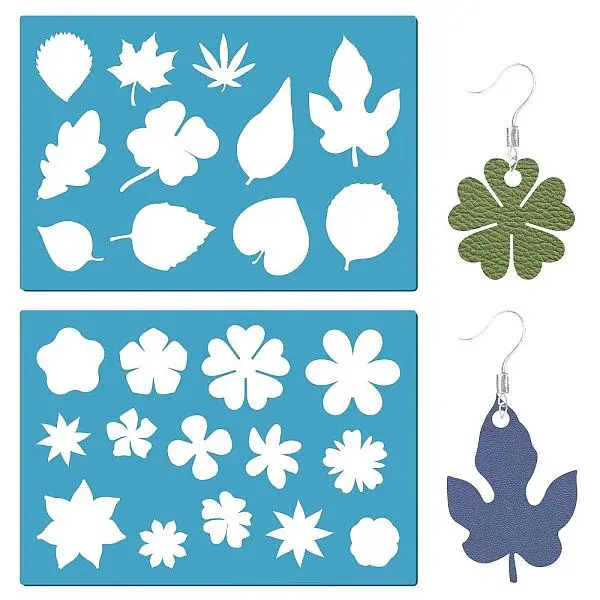 Acrylic Earring Handwork Template