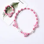 Plastic & Wood Beaded Necklaces & Beaded Bracelets Sets