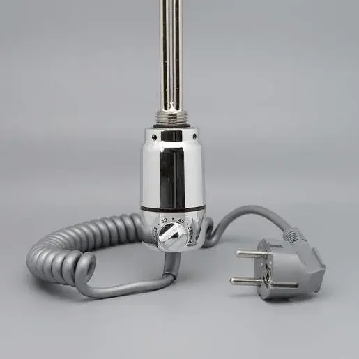 Vyhrievaná tyč s termostatom 600W chróm GT600